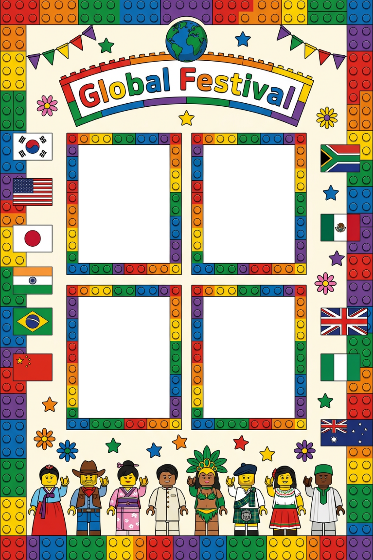 글로벌 페스티벌 프레임